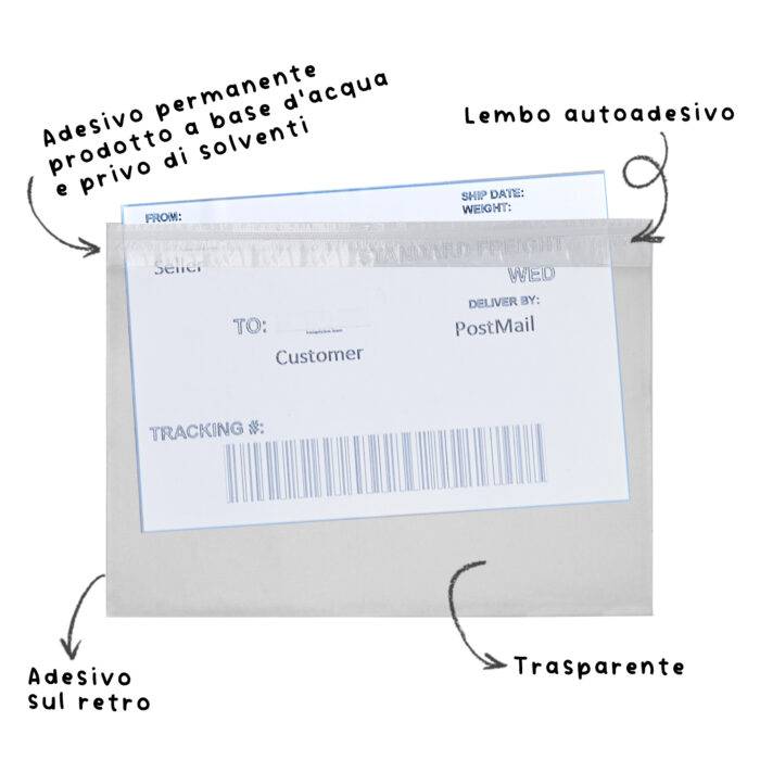 POLYADEX - Buste portadocumenti adesive - immagine 4