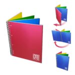 4x4 - Blocco per appunti One Color con spirale