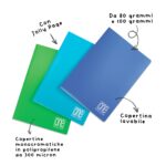 PPL - 10 Maxi quaderni One Color con Jolly Page, copertina in plastica - immagine 5