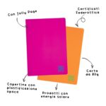 Pack 10 Maxi quaderni One Color FLUO con Jolly Page - immagine 2