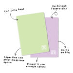 10 Maxi quaderni PASTELLO One Color con Jolly Page - immagine 2