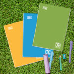 6 Maxi quaderni IMPATTO ZERO One Color + Omaggio - immagine 2