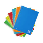 2 quaderni con spirale One Color con copertina in plastica