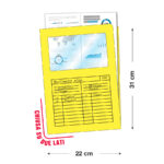 SINTEX  - Cartelline per ufficio colori assortiti - Confezione da 20 pz. - immagine 3