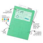 SINTEX  - Cartelline per ufficio colori assortiti - Confezione da 20 pz. - immagine 2