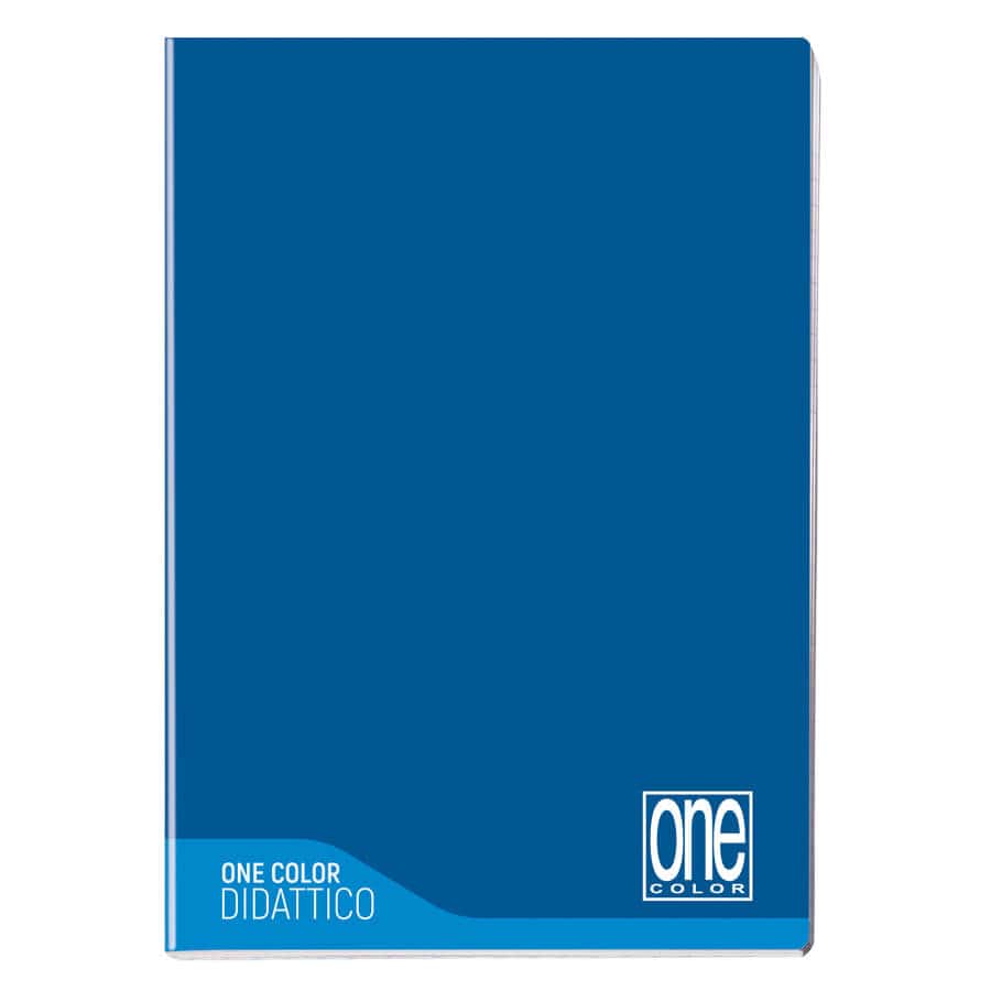 Quaderno Didattico per disgrafia A4 Maxi One color (Quadretti Marg. 10mm -  1F)