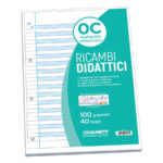 RICAMBI LINEA BLU - Confezione da 40 fogli per disgrafia - immagine 6