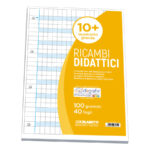 RICAMBI LINEA BLU - Confezione da 40 fogli per disgrafia - immagine 3