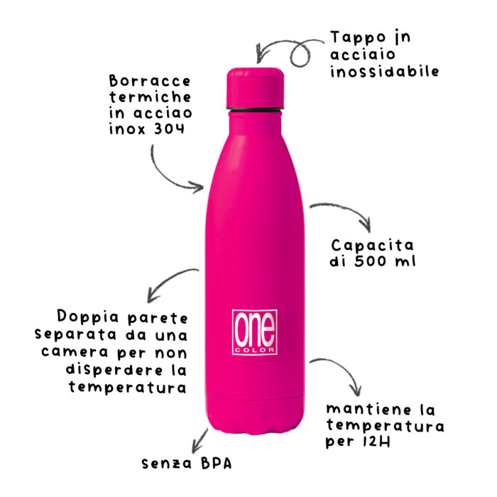 Borracce One Color - immagine 2