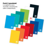 Pack da 5 Quaderni One Color