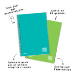 2 quaderni con spirale One Color - immagine 2