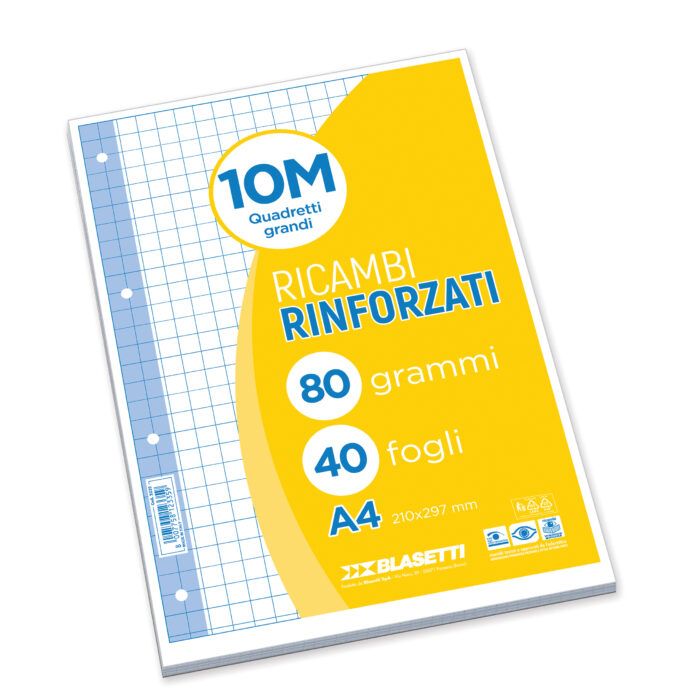 RICAMBI RINFORZATI - Confezione da 40 fogli - immagine 8