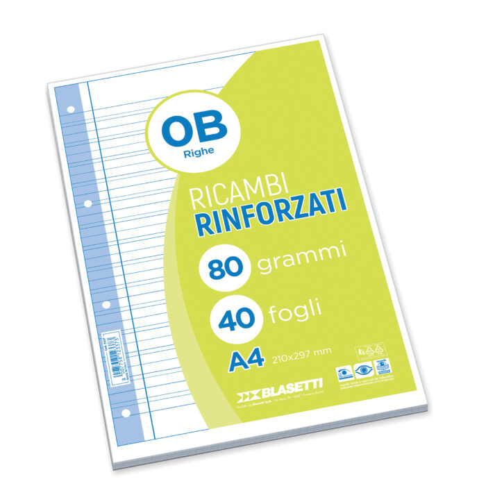 RICAMBI RINFORZATI - Confezione da 40 fogli - immagine 6