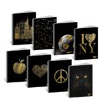 2 quaderni con spirale GOLD