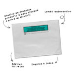 PAPERADEX - Buste portadocumenti adesive - immagine 3